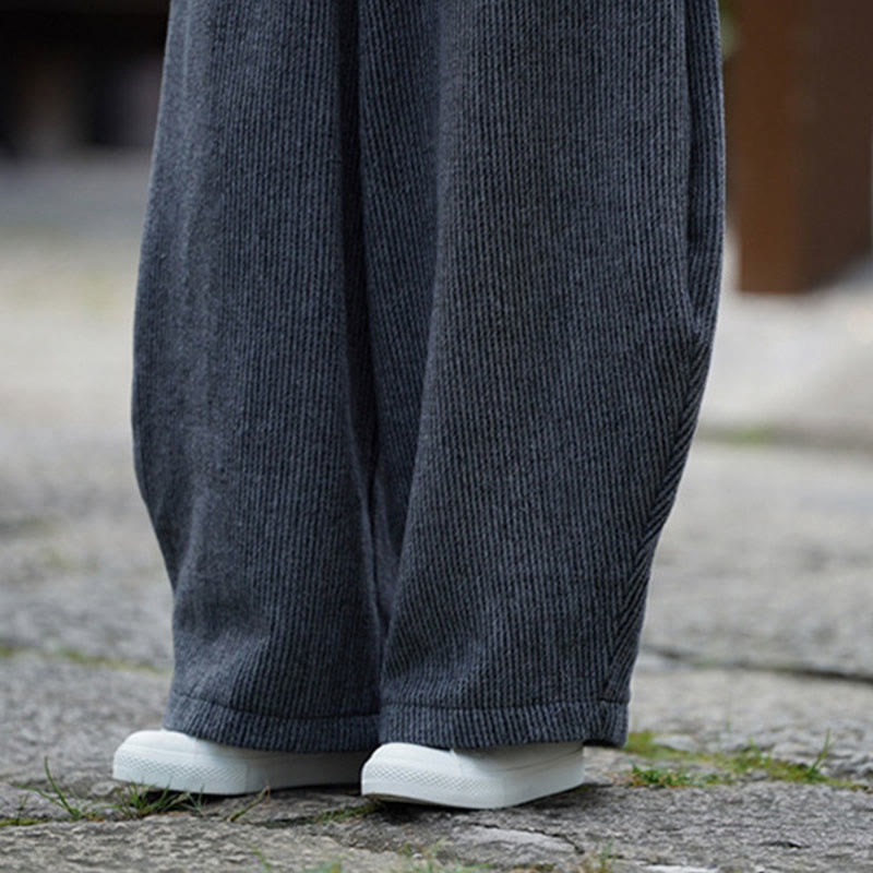 Pantalones de algodón de cintura alta con diseño de cordón ajustable y bolsillos, de color liso, para hombre, con estampado de Buddha Stones. - image 24