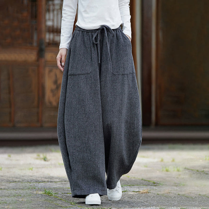 Pantalones de algodón de cintura alta con diseño de cordón ajustable y bolsillos, de color liso, para hombre, con estampado de Buddha Stones. - image 17