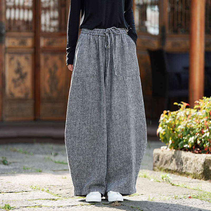 Pantalones de algodón de cintura alta con diseño de cordón ajustable y bolsillos, de color liso, para hombre, con estampado de Buddha Stones. - Plata - US/UK/AU46, EU56 (5XL) - image 25