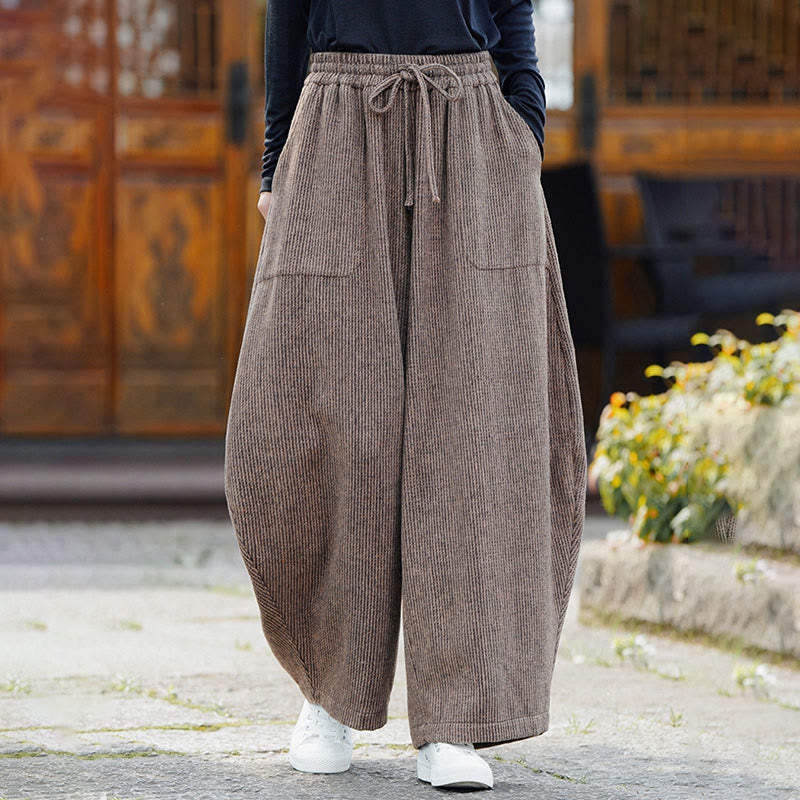 Pantalones de algodón de cintura alta con diseño de cordón ajustable y bolsillos, de color liso, para hombre, con estampado de Buddha Stones. - image 6