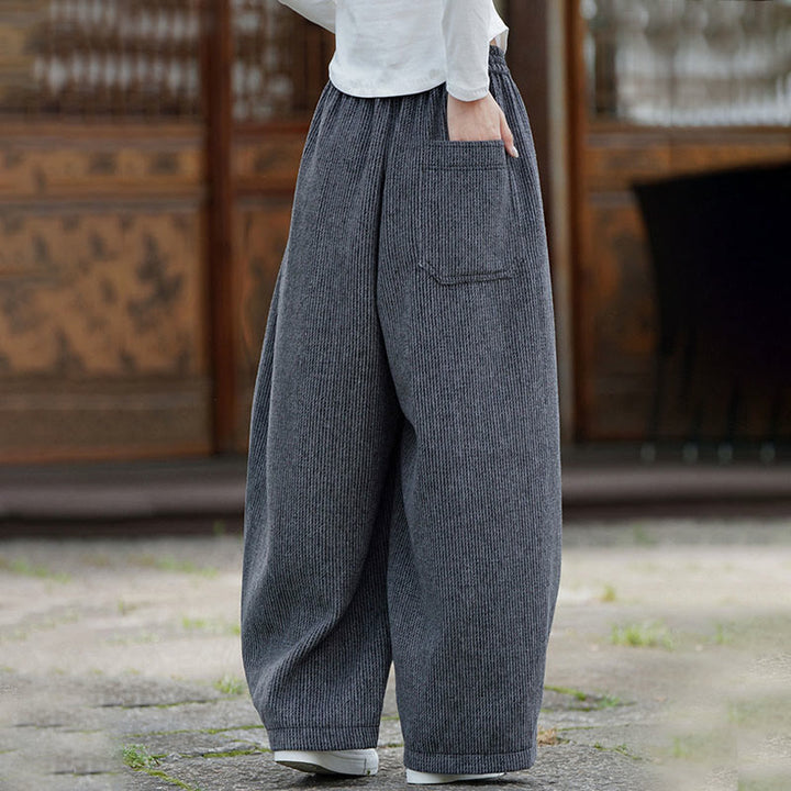 Pantalones de algodón de cintura alta con diseño de cordón ajustable y bolsillos, de color liso, para hombre, con estampado de Buddha Stones. - image 19