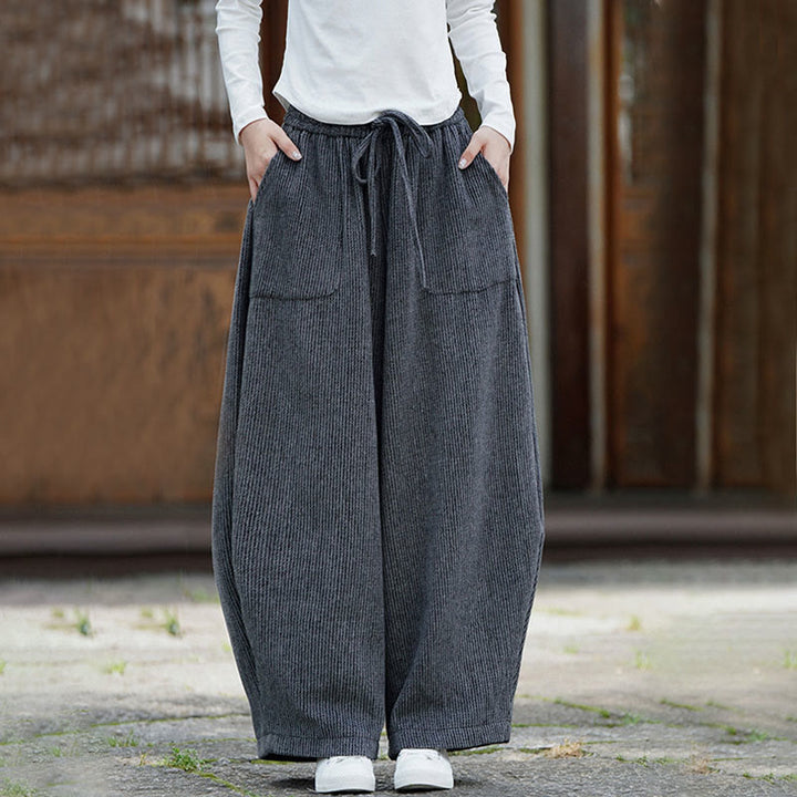 Pantalones de algodón de cintura alta con diseño de cordón ajustable y bolsillos, de color liso, para hombre, con estampado de Buddha Stones. - image 18