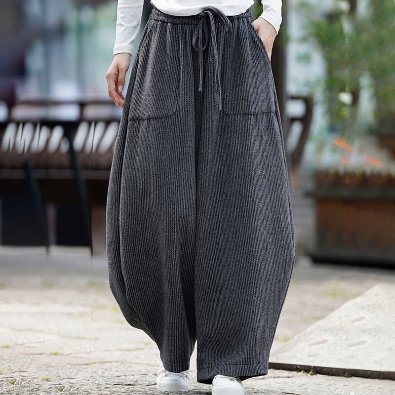 Pantalones de algodón de cintura alta con diseño de cordón ajustable y bolsillos, de color liso, para hombre, con estampado de Buddha Stones. - image 13