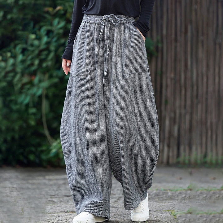 Pantalones de algodón de cintura alta con diseño de cordón ajustable y bolsillos, de color liso, para hombre, con estampado de Buddha Stones. - image 32