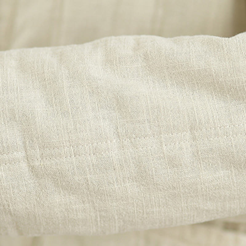 Chaqueta térmica de algodón de manga larga para mujer con bolsillos de Buddha Stones Winter Solid - image 14