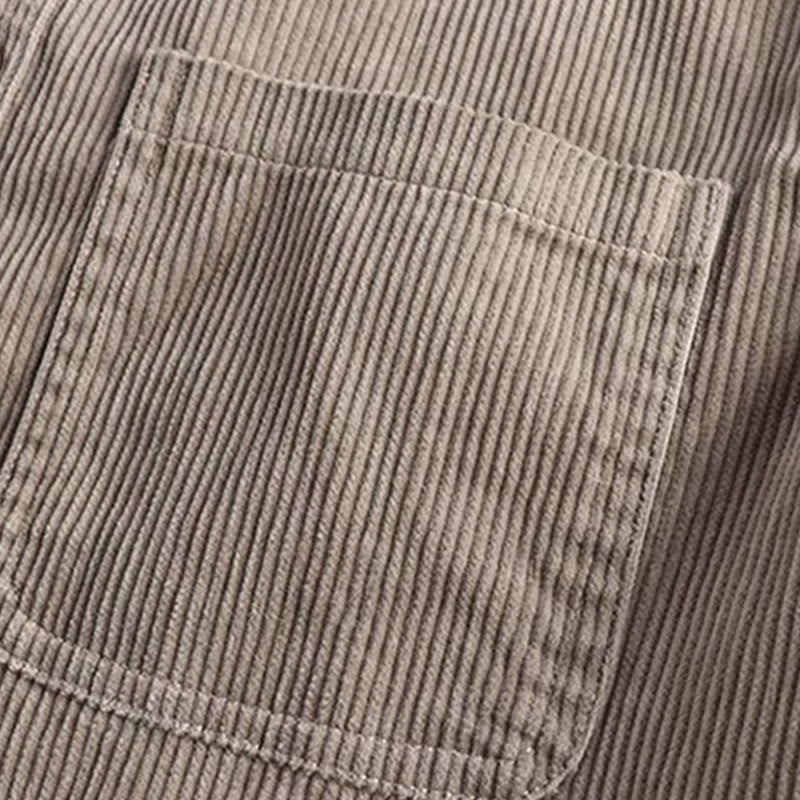 Chaqueta gruesa de manga larga para hombre con botones y bolsillos, color liso y estampado Buddha Stones - image 3