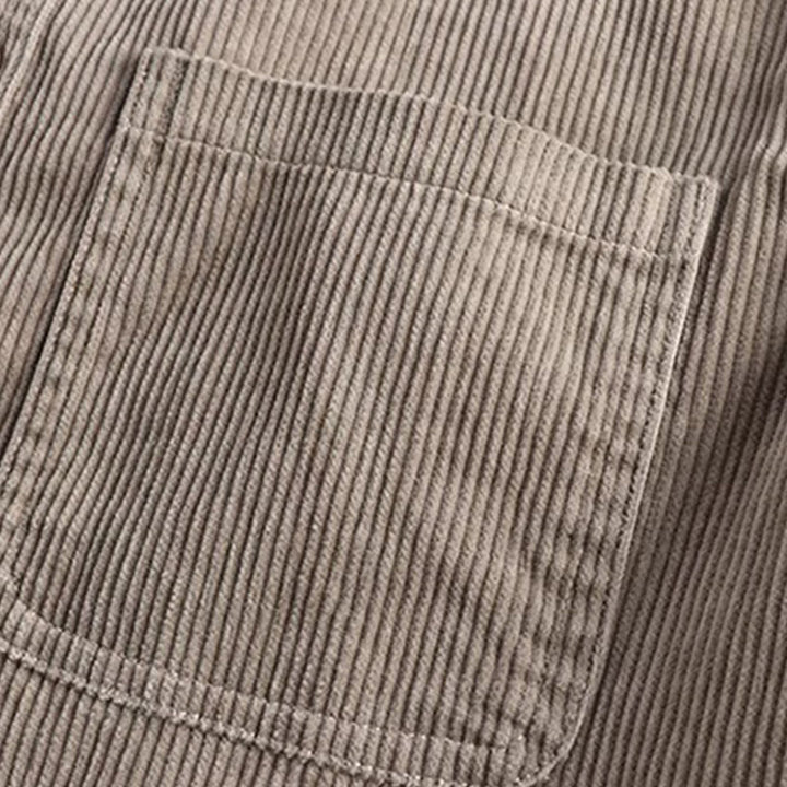 Chaqueta gruesa de manga larga para hombre con botones y bolsillos, color liso y estampado Buddha Stones - image 3