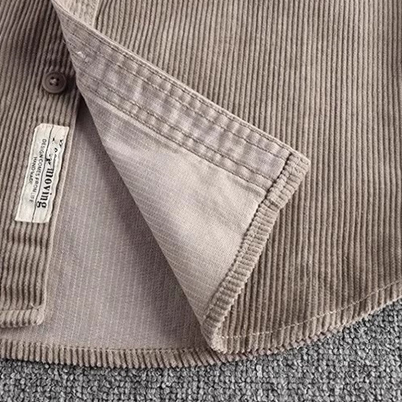 Chaqueta gruesa de manga larga para hombre con botones y bolsillos, color liso y estampado Buddha Stones - image 5