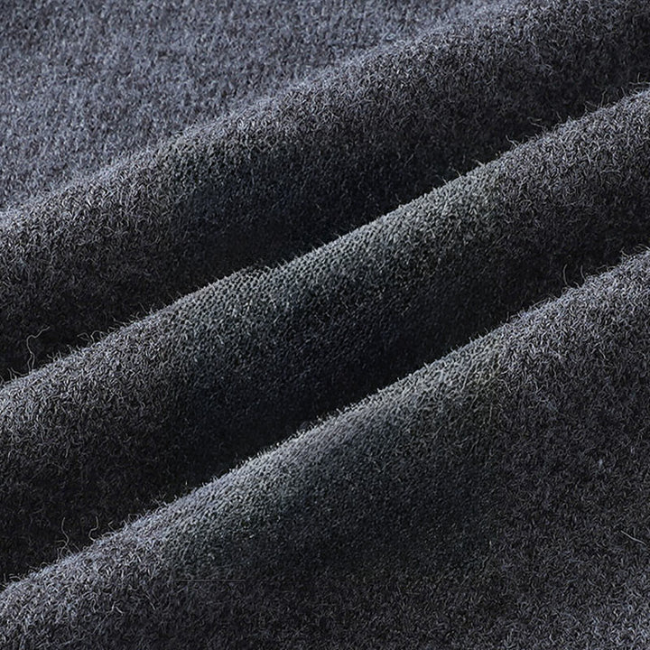 Suéter de punto de manga larga para hombre, cálido, con botones de invierno y cuello redondo , con Buddha Stones - image 8