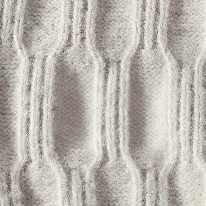 Suéter de punto de manga larga para hombre, cálido, con cuello alto y diseño de líneas negras de Buddha Stones, para invierno - image 5