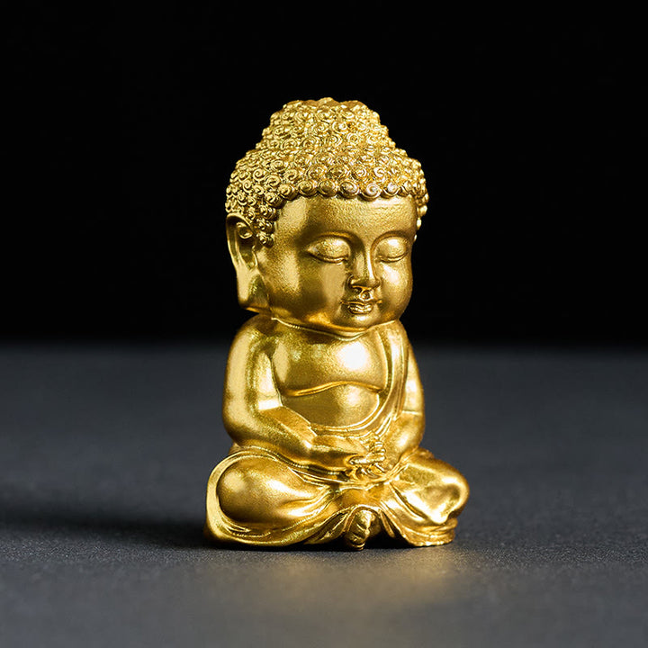 Imán para nevera con estatua de Buda Tathagata de Buddha Stones, decoración para el hogar - image 2
