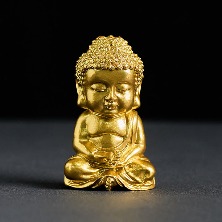 Imán para nevera con estatua de Buda Tathagata de Buddha Stones, decoración para el hogar - image 1