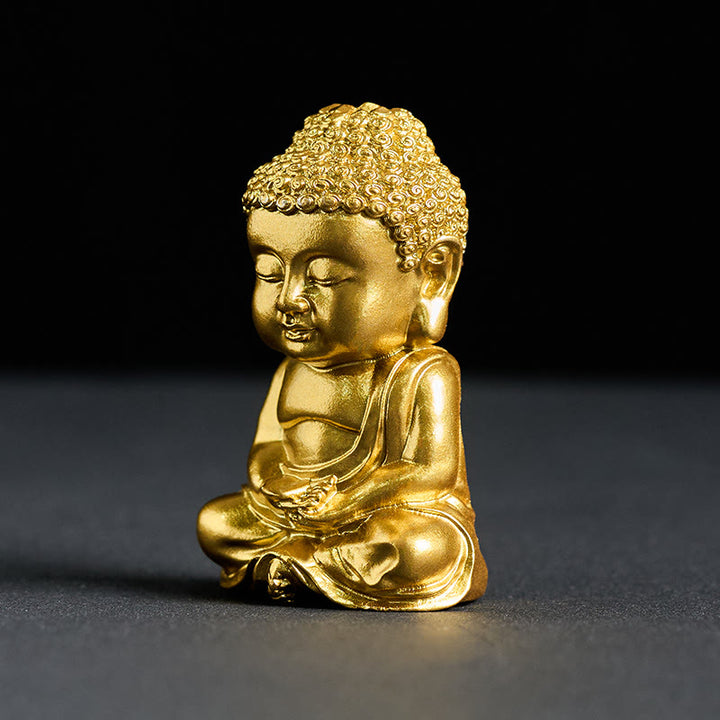 Imán para nevera con estatua de Buda Tathagata de Buddha Stones, decoración para el hogar - image 3