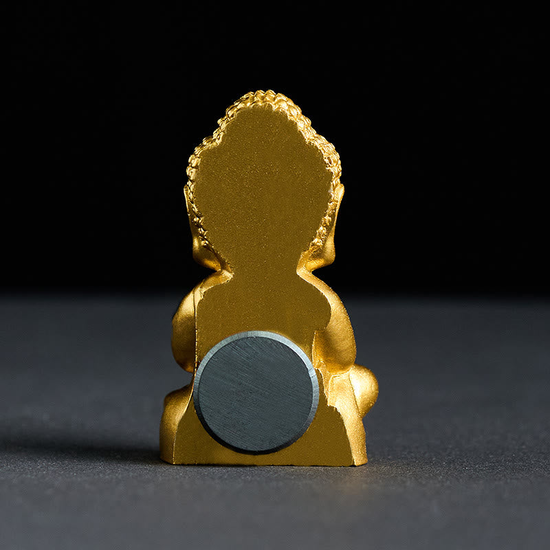 Imán para nevera con estatua de Buda Tathagata de Buddha Stones, decoración para el hogar - image 10