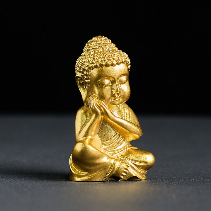 Imán para nevera con estatua de Buda Tathagata de Buddha Stones, decoración para el hogar - image 14