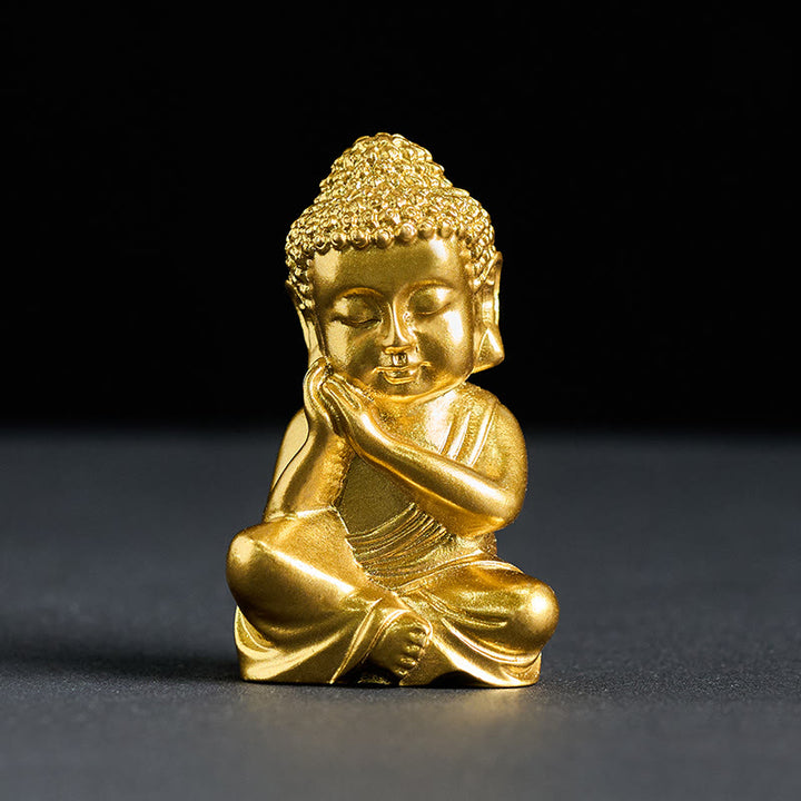 Imán para nevera con estatua de Buda Tathagata de Buddha Stones, decoración para el hogar - image 12