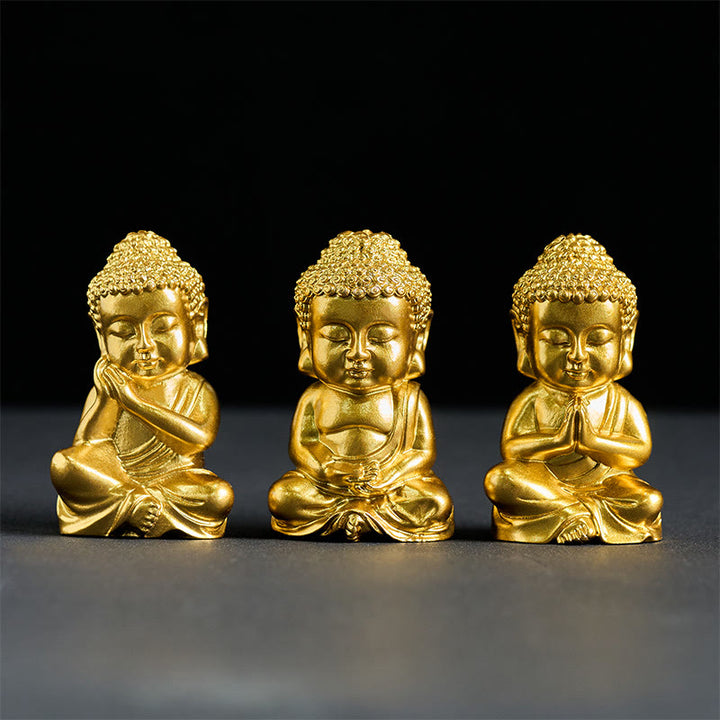 Imán para nevera con estatua de Buda Tathagata de Buddha Stones, decoración para el hogar - image 16