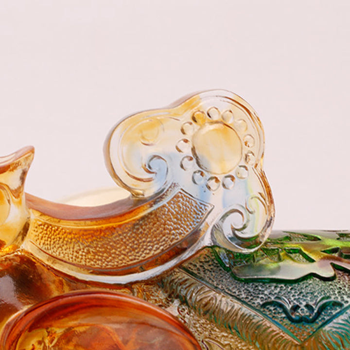 Buddha Stones hechas a mano, cristal de Liuli, elefante, obra de arte, sabiduría, riqueza, decoración del hogar - image 13