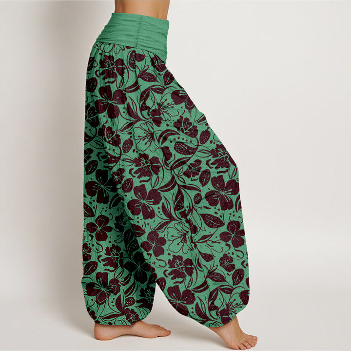 Pantalones Buddha Stones para mujer, con cintura elástica - image 2