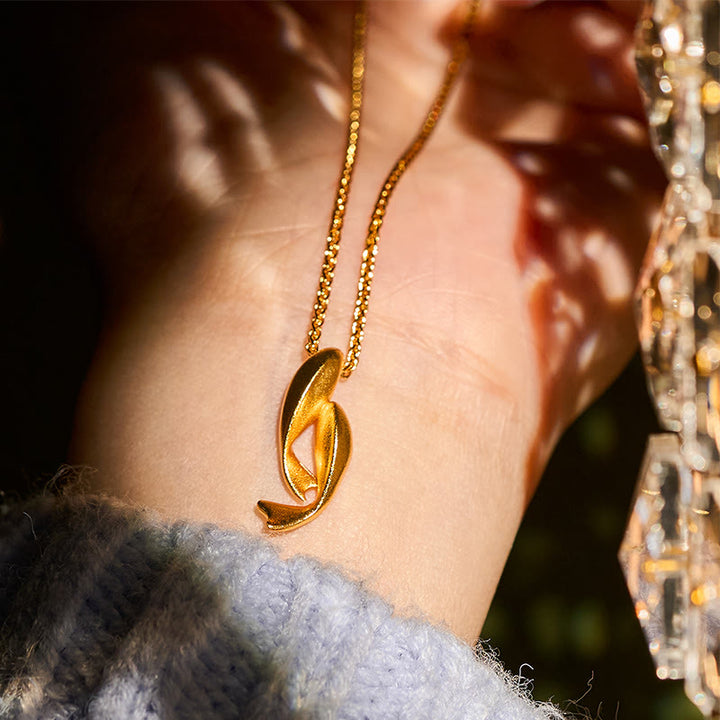 Collar con colgante de riqueza de latón chapado en oro de 24 quilates con Buddha Stones y pez koi doble - image 6