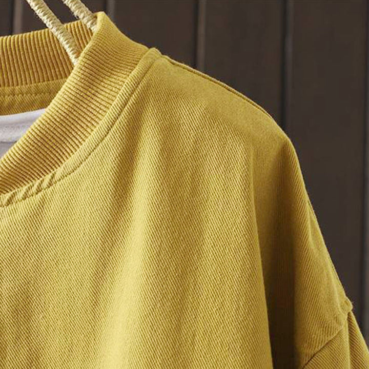 Chaqueta de algodón de manga larga con botones y bolsillos para mujer, con estampado de Buddha Stones Fall - image 11