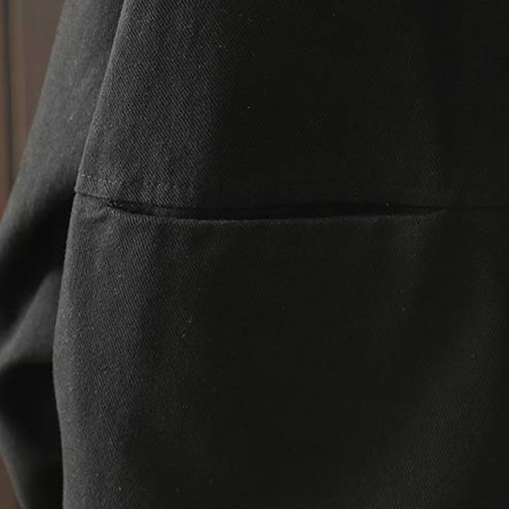 Chaqueta de manga larga con botones y bolsillos para mujer, Buddha Stones Fall. - image 28