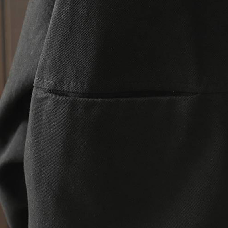Chaqueta de manga larga con botones y bolsillos para mujer, Buddha Stones Fall. - image 28