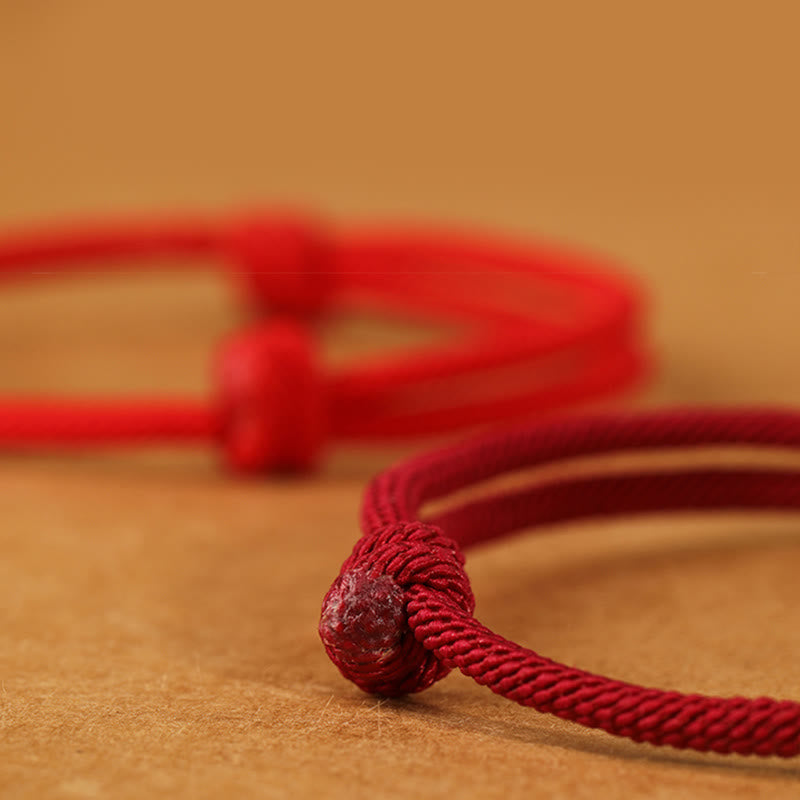 Pulsera trenzada de la suerte con Buddha Stones en plata de ley 999, año del caballo, del zodiaco chino - image 59