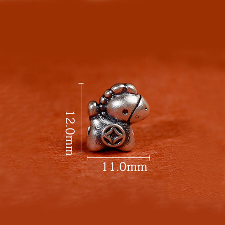 Pulsera tobillera con Buddha Stones en plata de ley 999 y campana de plata de ley 925 para niños y adultos. - image 20