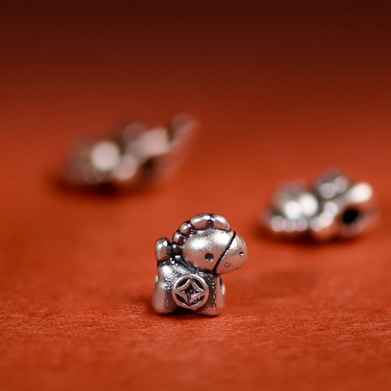 Pulsera tobillera con Buddha Stones en plata de ley 999 y campana de plata de ley 925 para niños y adultos. - image 18