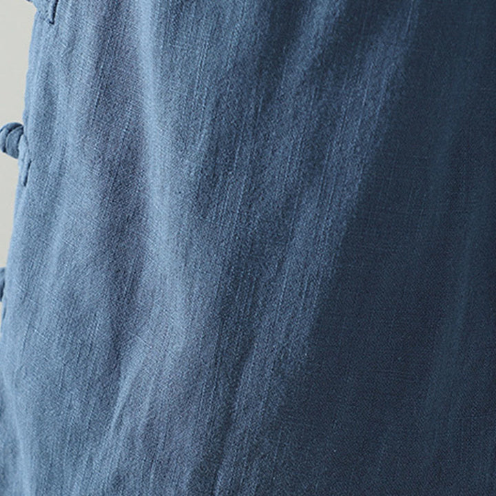 Pantalones rectos térmicos de algodón con diseño de rana y cintura elástica de Buddha Stones para mujer, con bolsillos, para invierno - image 4