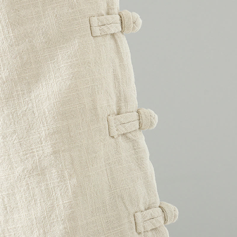 Pantalones rectos térmicos de algodón con diseño de rana y cintura elástica de Buddha Stones para mujer, con bolsillos, para invierno - image 16