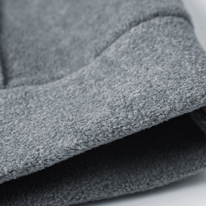 Sudadera con capucha de algodón de manga larga con forro polar y diseño de cremallera para hombre, otoño e invierno, con Buddha Stones - image 5