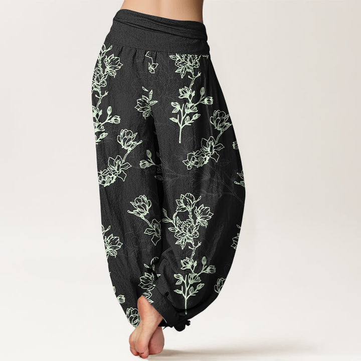 Pantalones Buddha Stones para mujer, cintura elástica - image 6