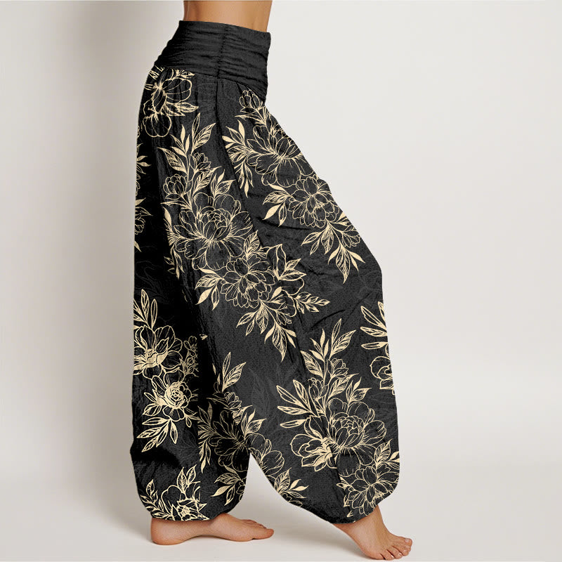 Pantalones Buddha Stones para mujer, cintura elástica - image 10