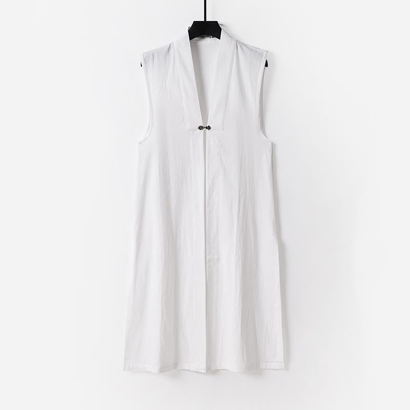 Buddha Stones Traje de ceremonia kimono con cordones, túnica larga taoísta de manga larga para hombre, Wudang Fall, 2 piezas - image 23