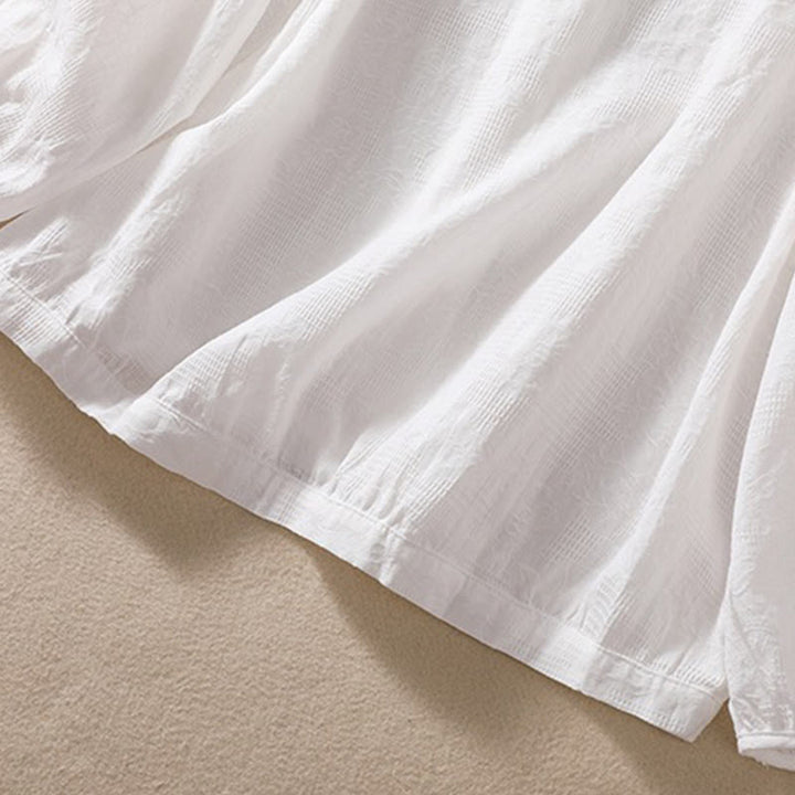 Sudadera con capucha de algodón de manga larga para mujer con diseño de jacquard y botones en otoño con Buddha Stones - image 26