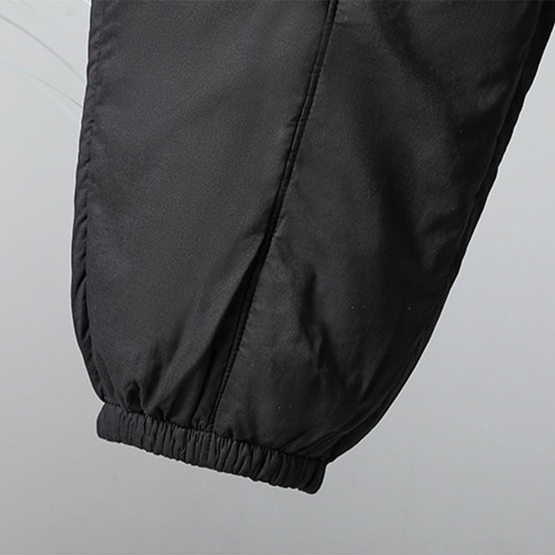 Pantalones harén de algodón térmicos con cintura elástica de invierno para mujer, de Buddha Stones, con bolsillos, de largo 7-8 - image 23