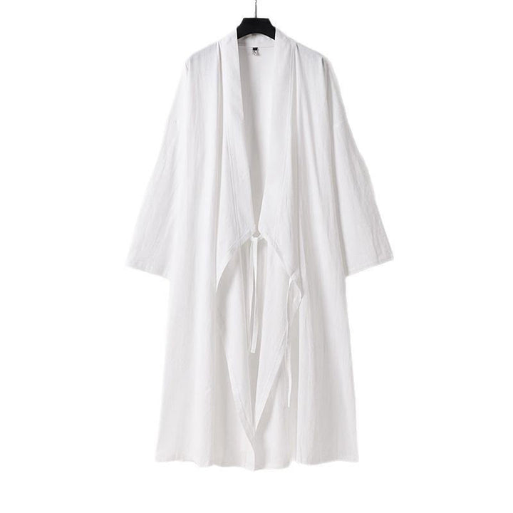 Túnica taoísta de manga larga para hombre con Buddha Stones, ceremonia tradicional de artes marciales de Tai Chi de Wudang - image 1