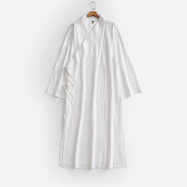 Túnica taoísta de manga larga para hombre con Buddha Stones, ceremonia tradicional de artes marciales de Tai Chi de Wudang - image 2