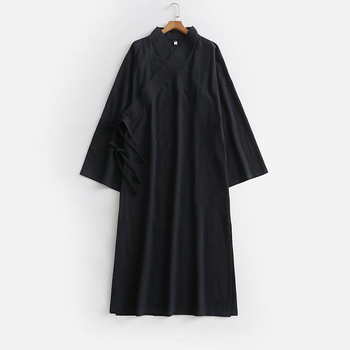 Túnica taoísta de manga larga para hombre con Buddha Stones, ceremonia tradicional de artes marciales de Tai Chi de Wudang - image 15