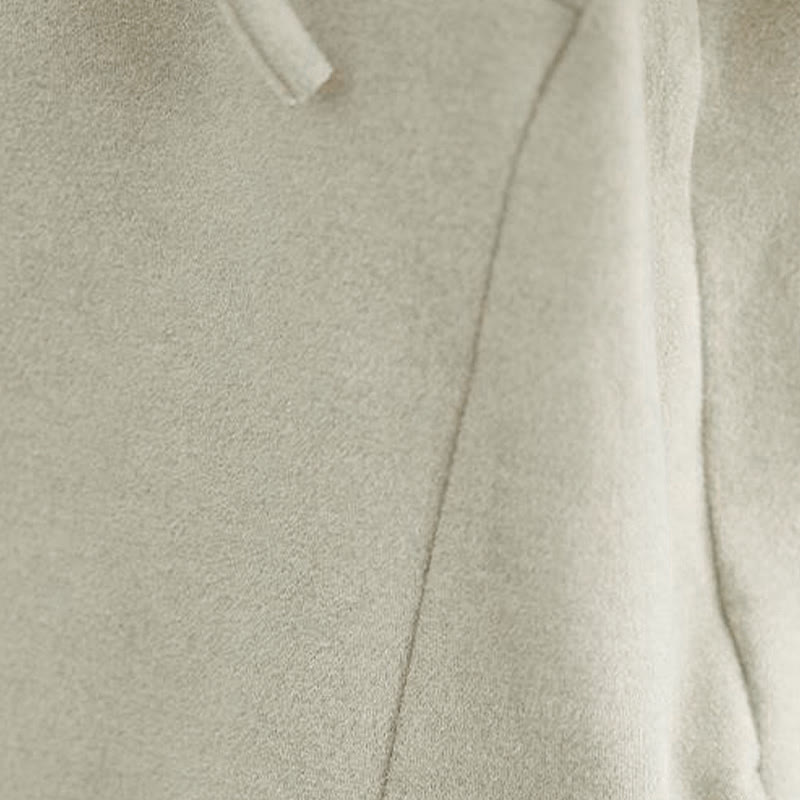 Sudadera con capucha de algodón de manga larga para mujer, color liso, con estampado de Buddha Stones, para invierno - image 17