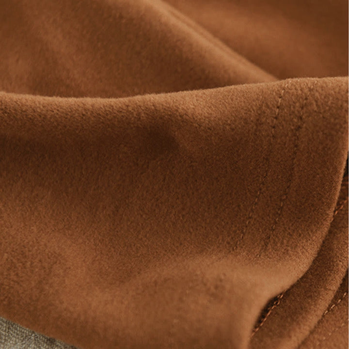 Sudadera con capucha de algodón de manga larga gruesa para mujer, color sólido, de invierno , con Buddha Stones - image 4