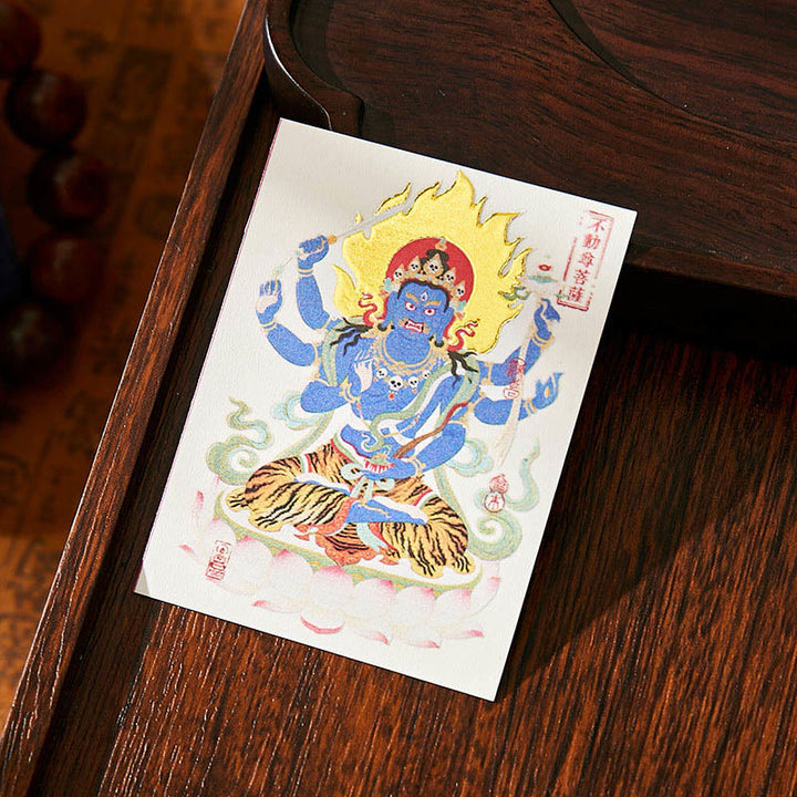 Buddha Stones, zodiaco chino, Buda natal, monedas de cobre, bolsita, bendición, decoración colgante - image 7