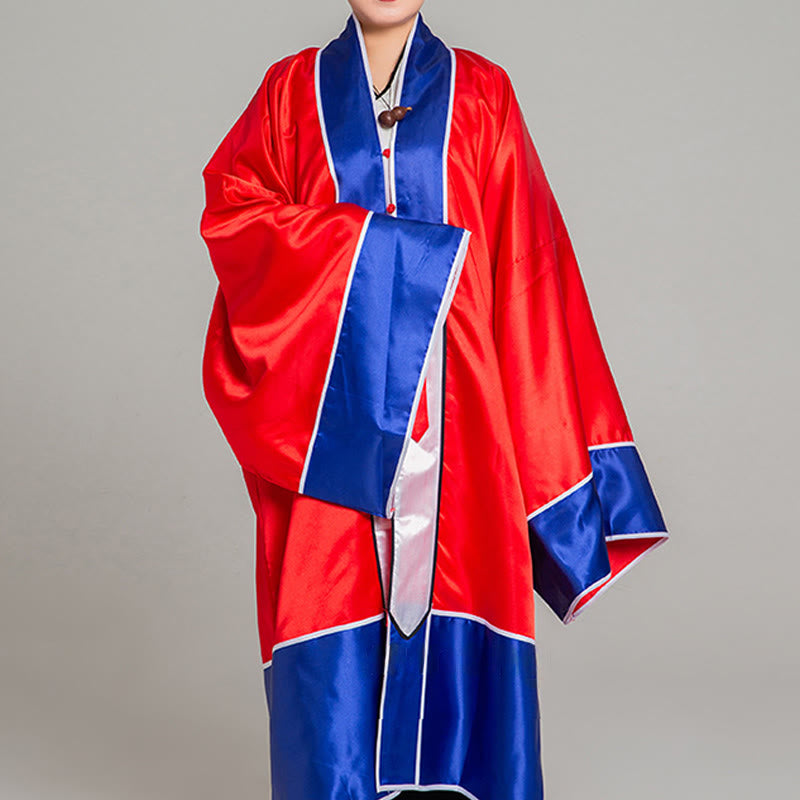 Kimono unisex taoísta de manga larga y ancha con bordado de grulla Wudang y Buddha Stones para ceremonia de Qigong y Tai Chi - image 5