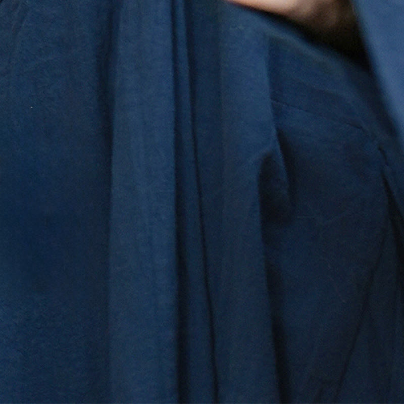 Túnica larga taoísta unisex de lino de manga larga con Buddha Stones para otoño e invierno, Wudang, tradicional, Tai Chi, artes marciales, ceremonia - image 7