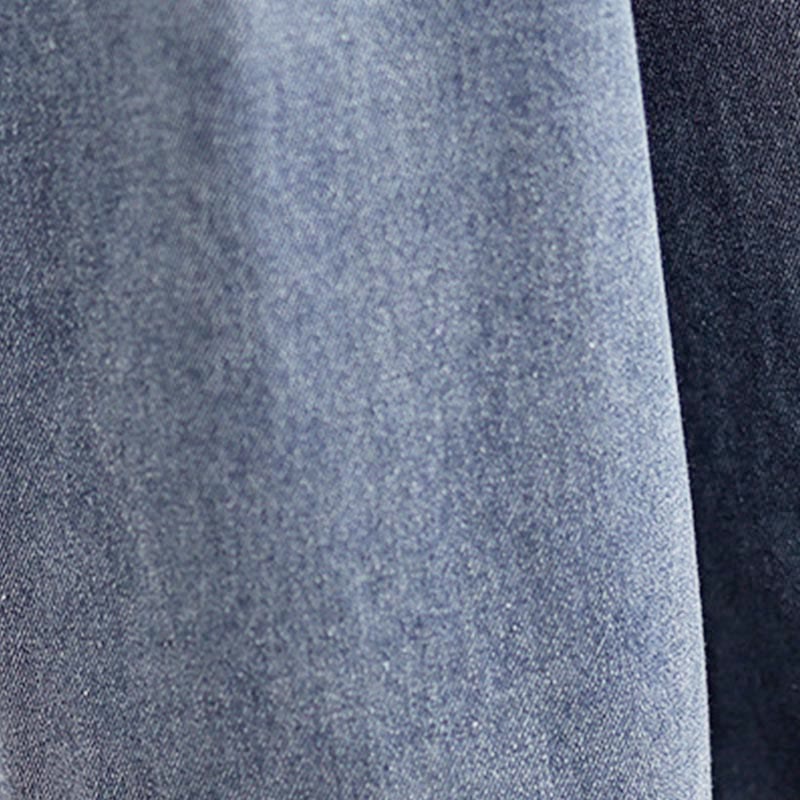 Pantalones anchos de cintura alta para mujer con diseño desgastado vintage de Buddha Stones Fall y bolsillos - image 9