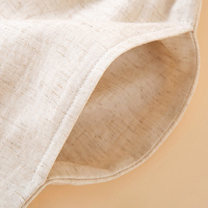 Conjunto de pijama de algodón con Buddha Stones, 2 piezas, estampado floral colorido, mariposa, manga larga, cuello en V, pantalones y bolsillos - image 4