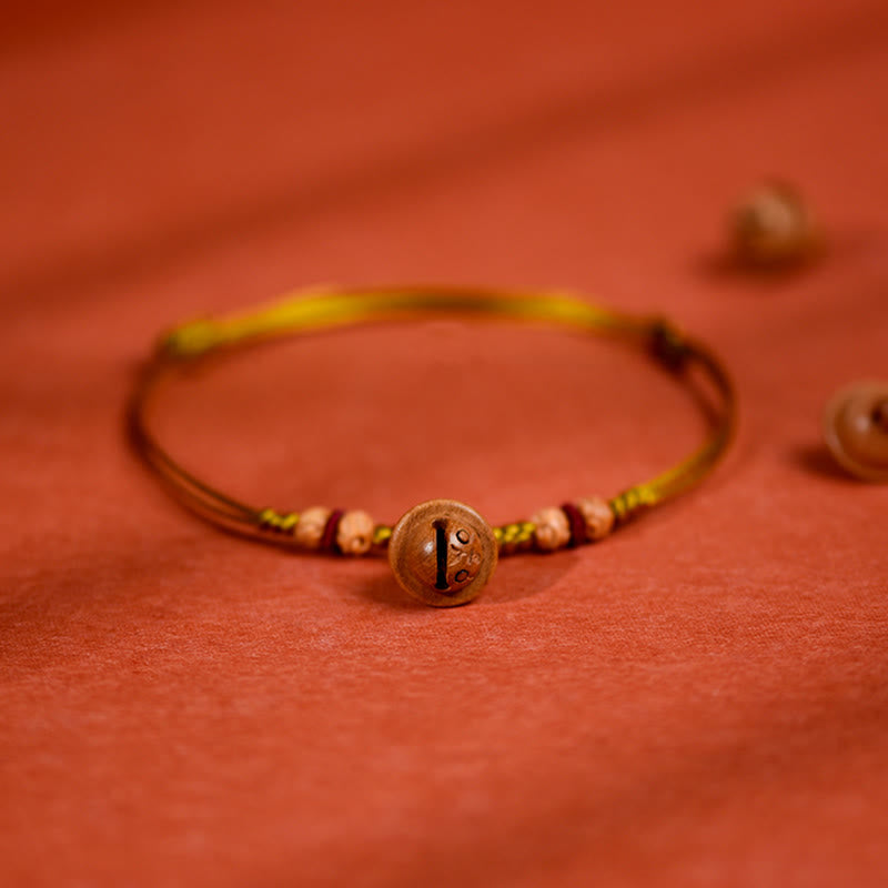 Collar para mascotas con cuentas de madera de durazno y cuerda roja de Buddha Stones, ajustable y resistente, para gatos y perros pequeños. - image 14