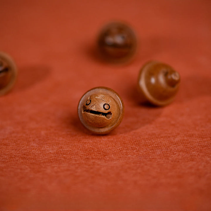 Collar para mascotas con cuentas de madera de durazno y cuerda roja de Buddha Stones, ajustable y resistente, para gatos y perros pequeños. - image 15